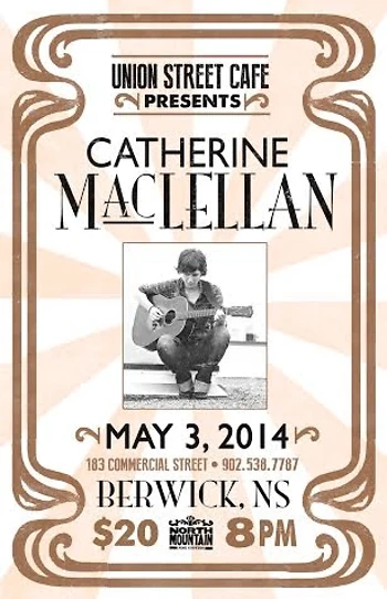 Poster for Catherine MacLellan