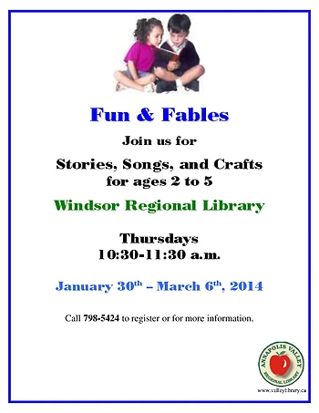 Poster for Fun and Fables
