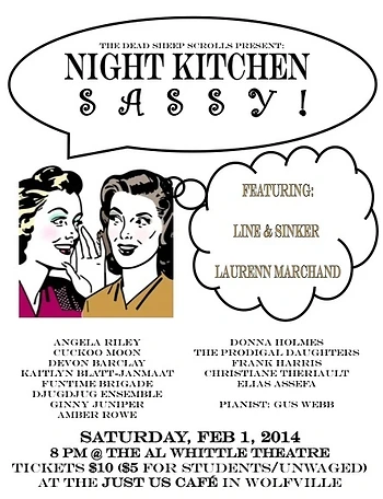 Poster for Night Kitchen Sassy!
