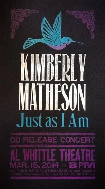 Poster for Kimberly Matheson CD Release