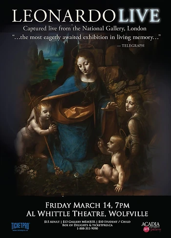 Poster for Leonardo Live - National Gallery
