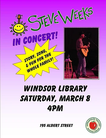 Poster for Steve Weeks