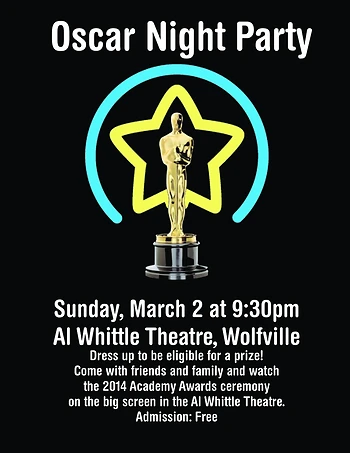 Poster for Oscar Night Party