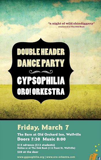 Poster for Gypsophilia and ORO! Orkestra