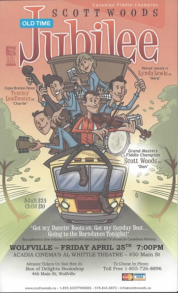 Poster for Scott Woods Old Time Jubilee