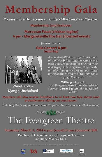 Poster for Membership Gala with WineHardt
