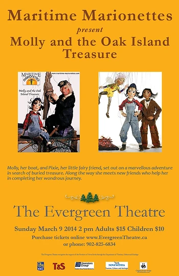 Poster for Molly and the Oak Island Treasure