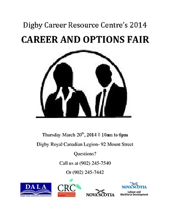Poster for Career & Options Fair