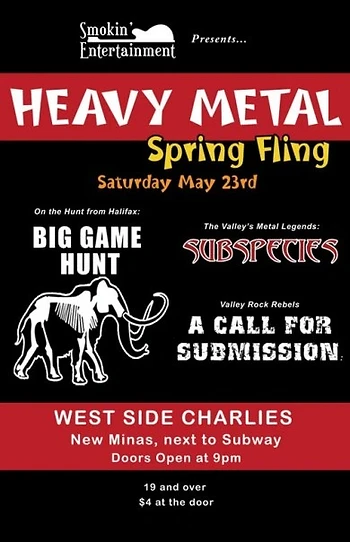 Poster for Metal Spring Fling