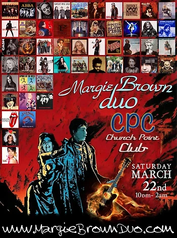 Poster for Margie Brown Duo