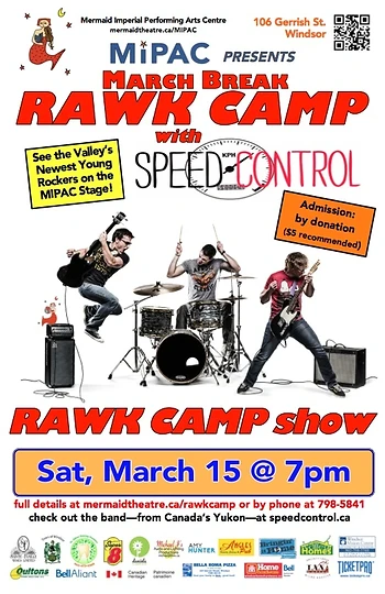 Poster for RAWK Camp Show