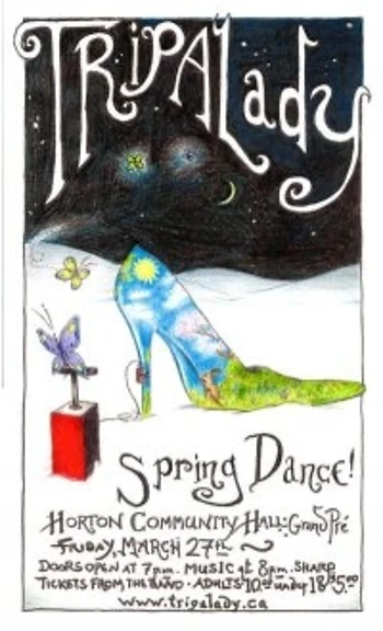 Poster for TripALady Spring Dance!