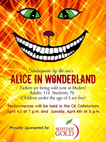 Poster for Alice in Wonderland