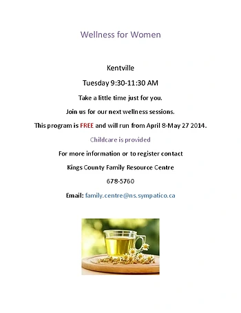 Poster for Wellness for Women