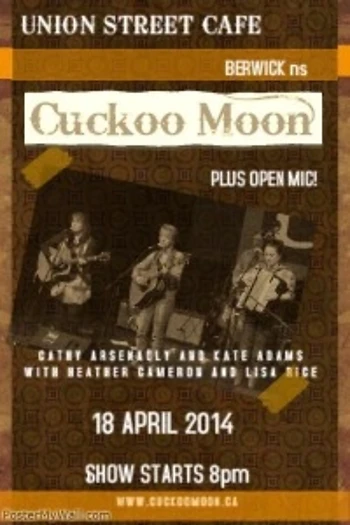 Poster for Open Mic with Cuckoo Moon