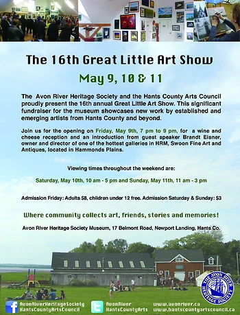 Poster for Great Little Art Show
