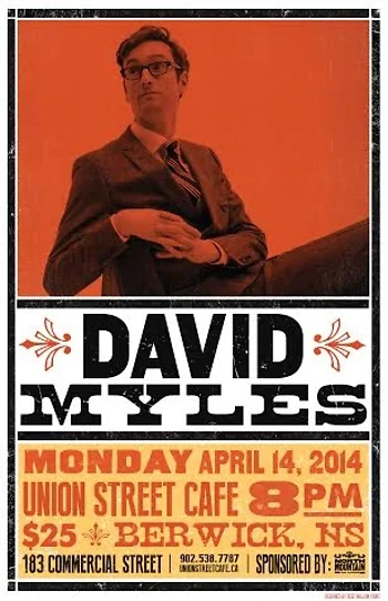 Poster for David Myles - Sold Out