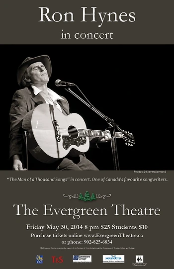 Poster for Ron Hynes