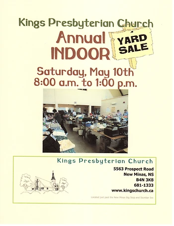 Poster for Indoor Yard Sale
