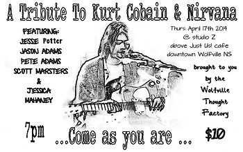 Poster for Tribute to Kurt Cobain/Nirvana
