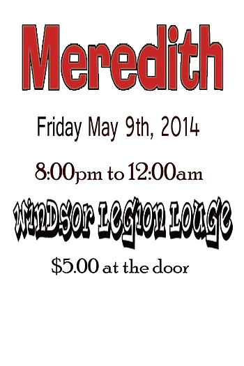 Poster for Meredith