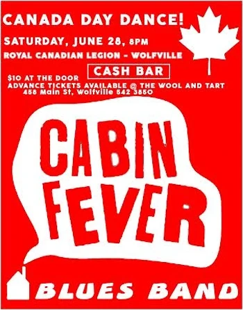 Poster for Cabin Fever Blues Band