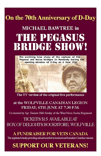 Poster for Pegasus Bridge Show