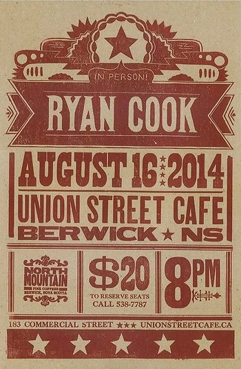 Poster for Ryan Cook