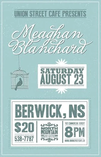 Poster for Meaghan Blanchard