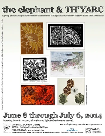 Poster for Printmaking Exhibition Opens