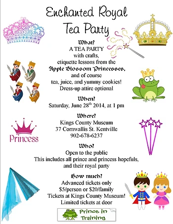 Poster for Enchanted Royal Tea Party