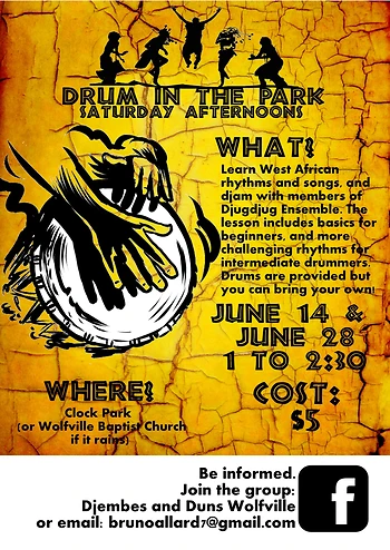 Poster for Drum in the Park