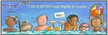 Poster for Community Swim