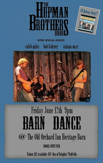 Poster for Barn Dance with the Hupman Brothers