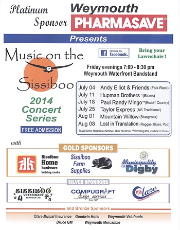 Poster for Music on the Sissiboo