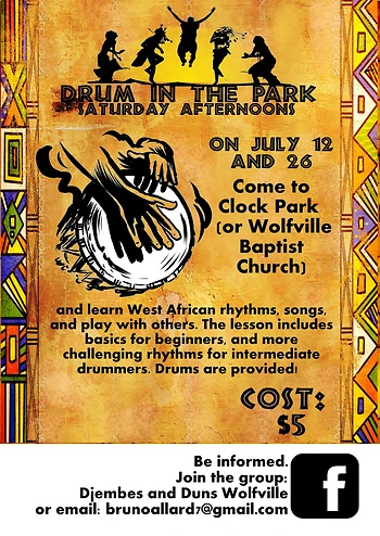 Poster for Drum in the Park