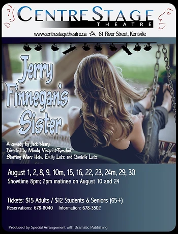 Poster for Jerry Finnegan’s Sister