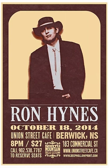 Poster for Ron Hynes