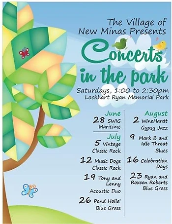 Poster for Concert in the Park