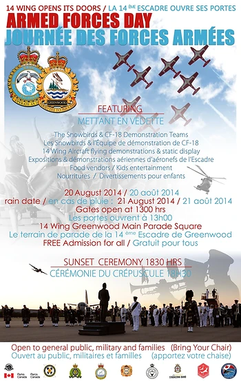 Poster for Armed Forces Day