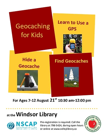 Poster for Geocaching for Kids