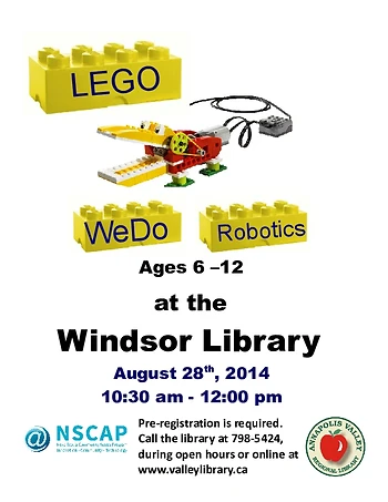 Poster for WeDo Robotics