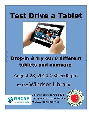 Poster for Test Drive A Tablet