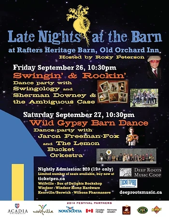 Poster for Deep Roots Late Night