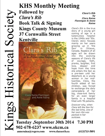 Poster for Kings Historical Society