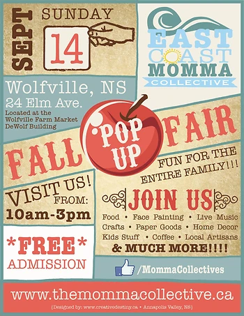Poster for East Coast Momma Collective Fair