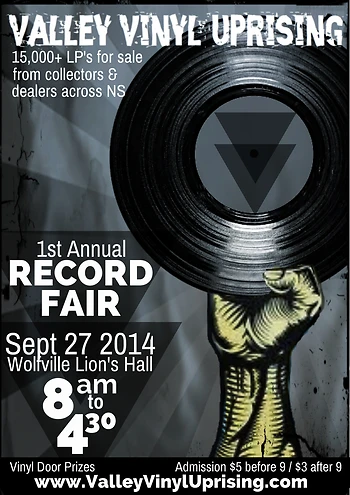 Poster for Record Fair