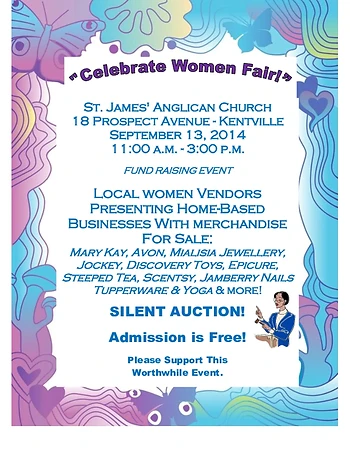 Poster for Celebrate Women Fair