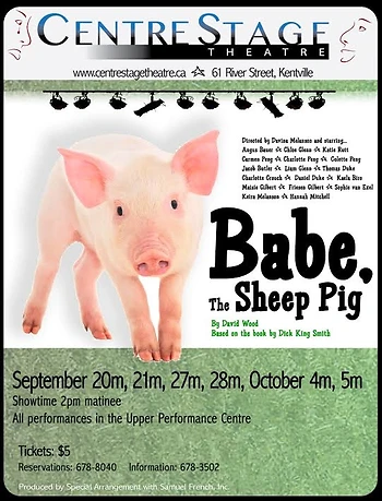 Poster for Babe, the Sheep-Pig