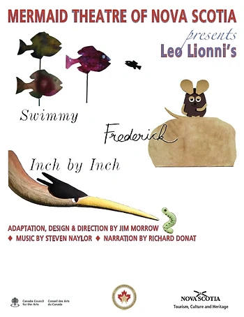 Poster for Leo Lionni's Swimmy, Frederick and Inch by Inch
